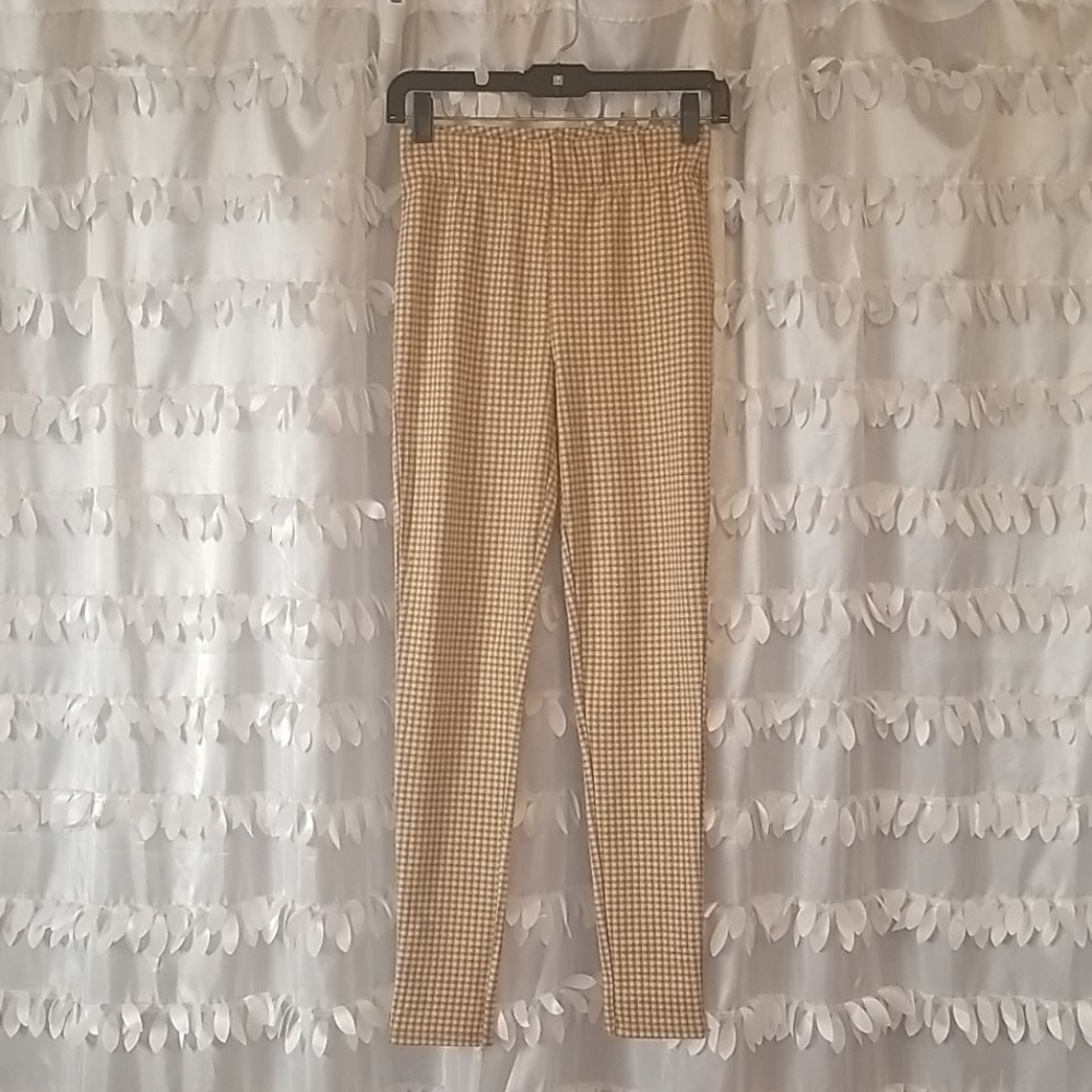 Forever 21 checkered leggings